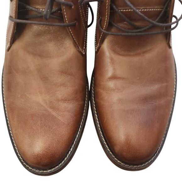 Johnston & Murphy Tan Leather Oxfords main image 10
